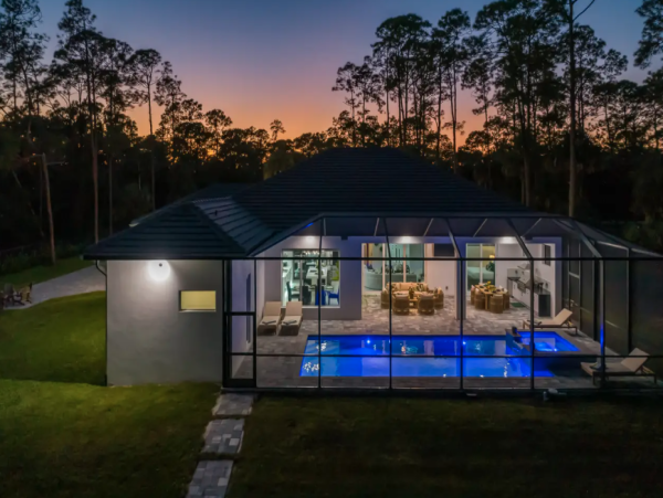 Luxury Naples Retreat - Modern Estate with Pool, Game Room & More